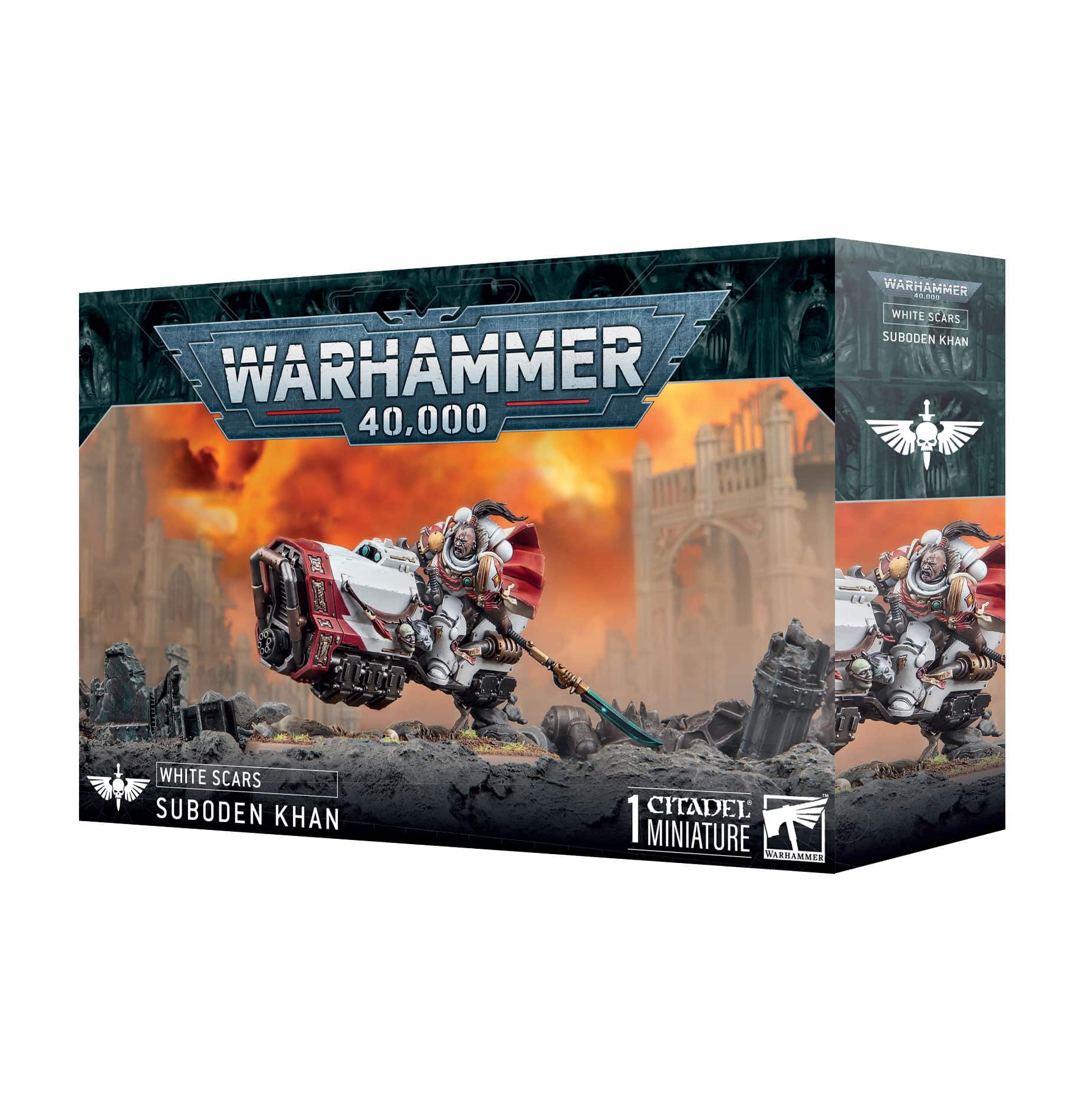 Space Marines White Scars Suboden Khan - Warhammer 40k - Games Workshop - New img