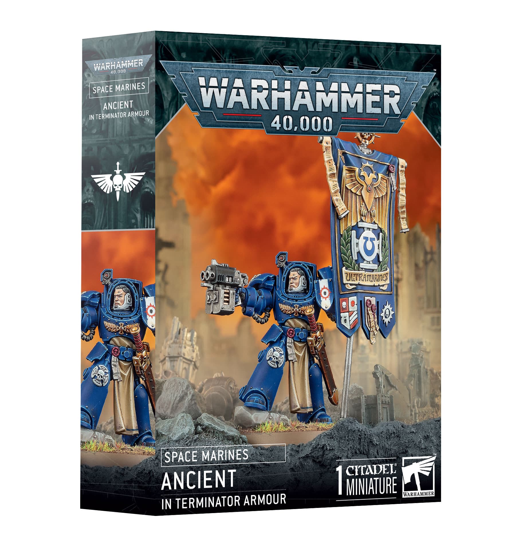 Space Marines Ancient In Terminator Armour - Warhammer 40k Games Workshop - New img